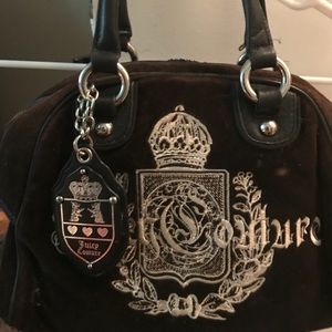Black Juicy Coutoure Hand Bag Tote
